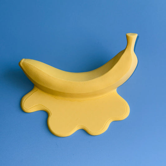 Melting Banana とけるバナナのアートオブジェ